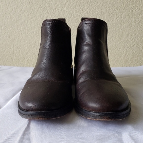 Tory Burch Griffith Bootie Dark Brown Size 8M - Picture 5 of 12